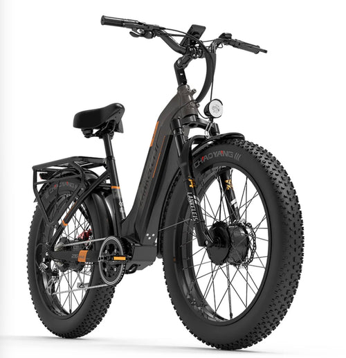 Electric Bike with Dual 2x1000W brushless motors